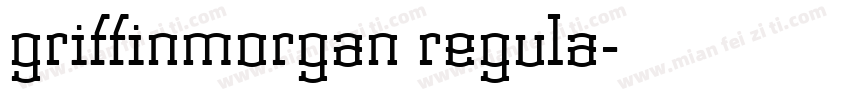 griffinmorgan regula字体转换